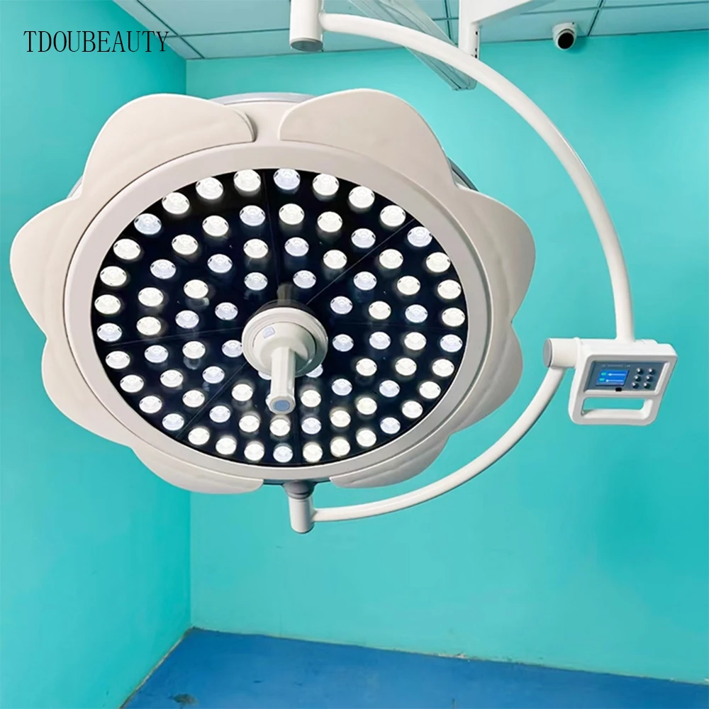 LED Surgical Shadowless Lamp for Hospitals Medical Theatre Operation Light Ceiling Suspension Arm Shadowless Operation Lighting