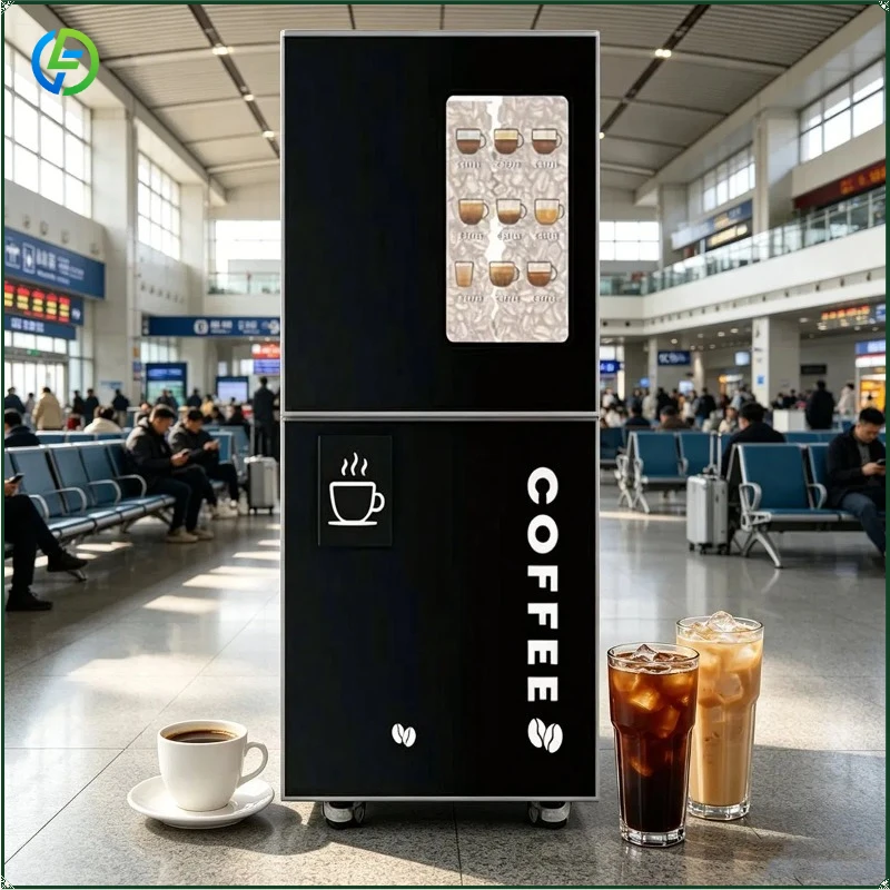 Automatic Self-Service Convenience Flavors Drink User-Friendly Versatile Space-Saving Coffee Vending Machine FL Customized