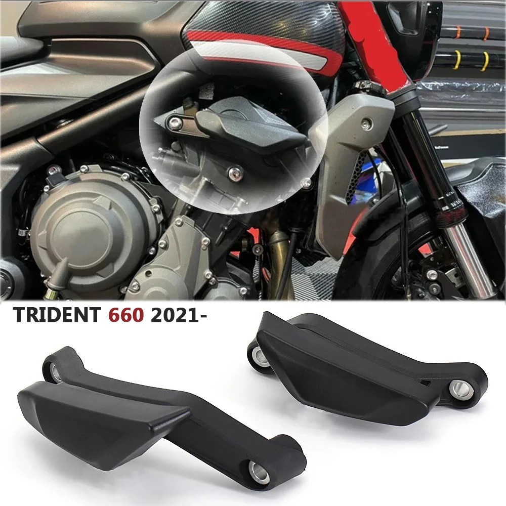 

Motorcycle Accessories Falling Protection Frame Slider Kit Fairing Guard Crash Protector Pads For Trident 660 2021 2022