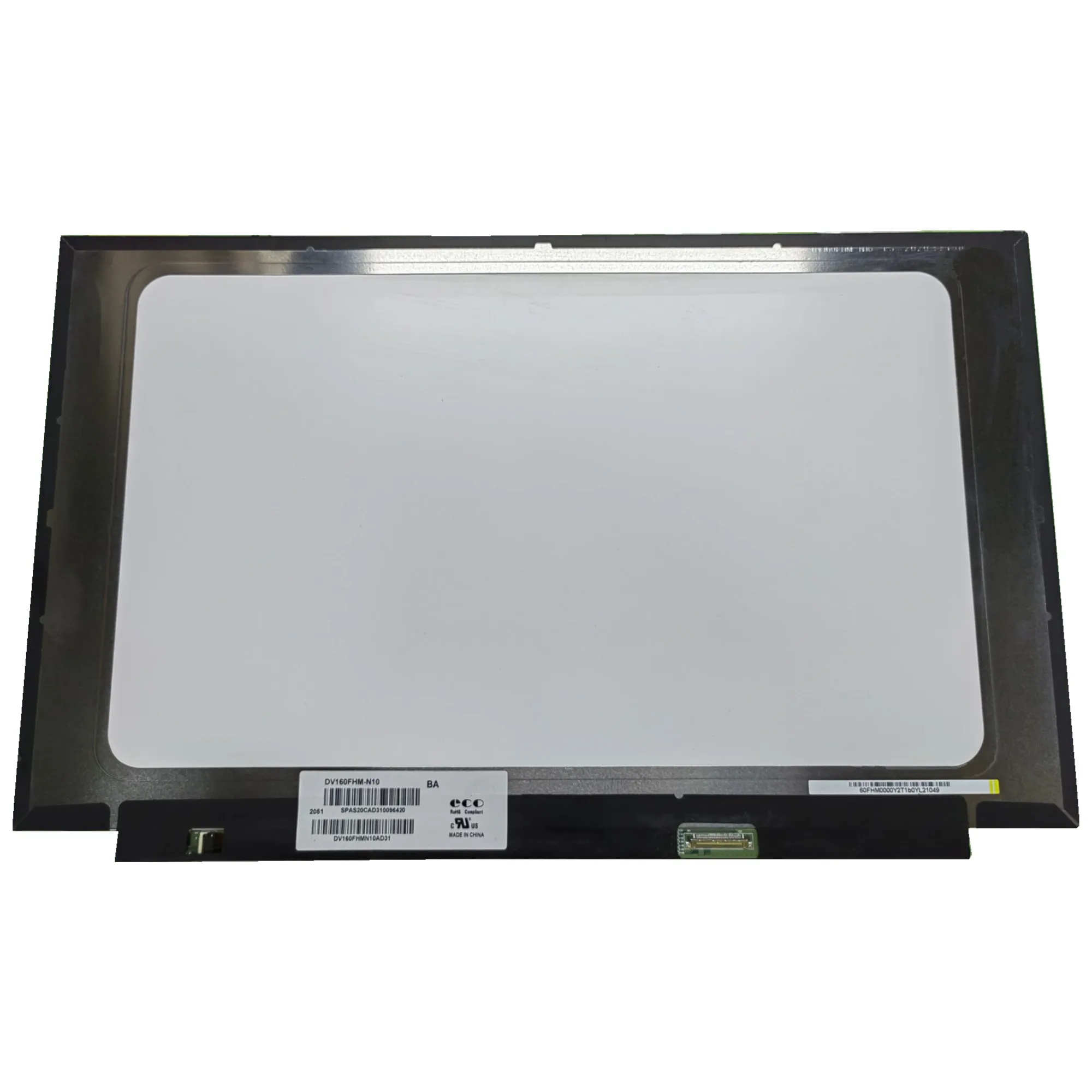 

DV160FHM-N10 DV160FHM N10 16.0 inch Laptop LCD Screen Panel Matrix 1920×1080 EDP 30pins
