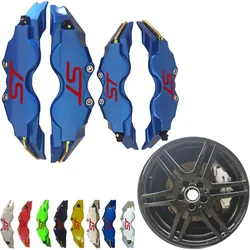 KUNBABY ABS Plastic Disc Brake Caliper Covers ST Line Logo Size L/M/S For Ford Car Styling Free Shipping Size L/M/S 4 Or 2 Pcs