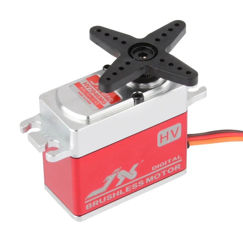 

Jx Brushless 46Kg Bls-Hv7046Mg Hv Digital Standard Metal Gear Servo Drone Aircraft Servo Rc Helicopter Parts