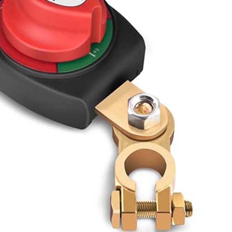 Aquatic Compatible Waterproof Battery Disconnect Switch Ideal For Use In For Rvs And Boats Supports 12/48 Volts-AD39