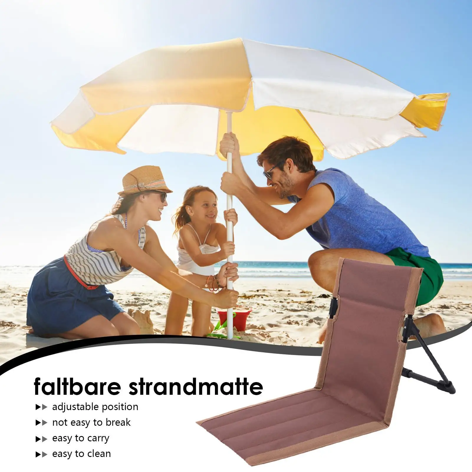 

Beach Lounge Chair Lightweight Beach Chair Water Proof Folding Beach Chair With Adjustable Backrest For Travel Beach