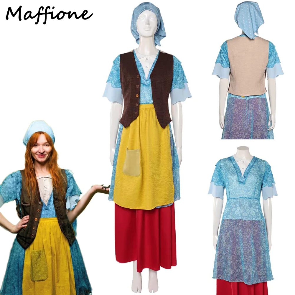 

Костюм маленькой ведьмы для косплея 2018, маскировка маленьких ведьм из фильма, женская фантазия, одежда, головной убор, платье, жилет, комплект, наряды на Хэллоуин