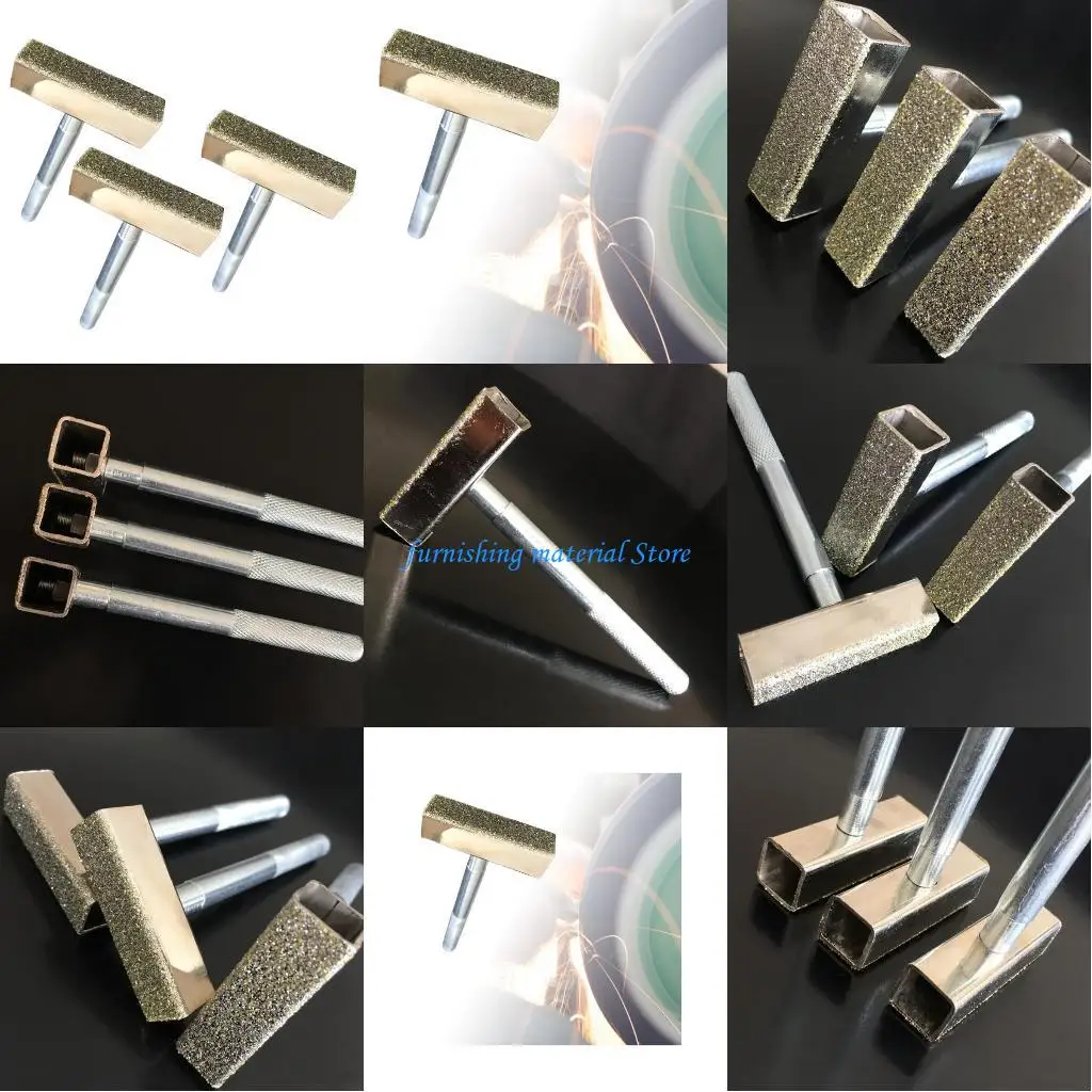 

Y5GD 3 Pieces Diamond Grinding Wheel Dresser Tool Set for Sharpening Grinding