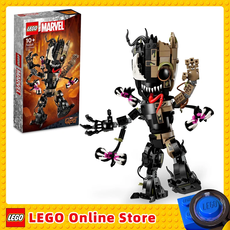 LEGO Marvel Venomized Groot Figure for Children\'s Kids Birthday Christmas New Year Gift (630-Piece) 76249