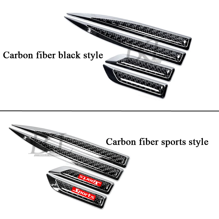 ملصق جانبي لجسم السيارة من ألياف الكربون مناسب لسيارات BMW/مرسيدس بنز/أودي ملصق جانبي معدني ملصق جانبي للجسم