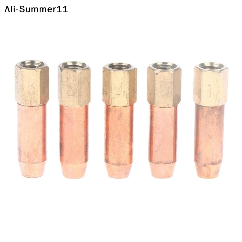 

【A6L】YH01-2 Gas Brazing Torch Nozzle Welding Accessory Pure Copper Torch Tip 1# 2# 3# 4# 5# Propane Acetylene Oxygen Welding