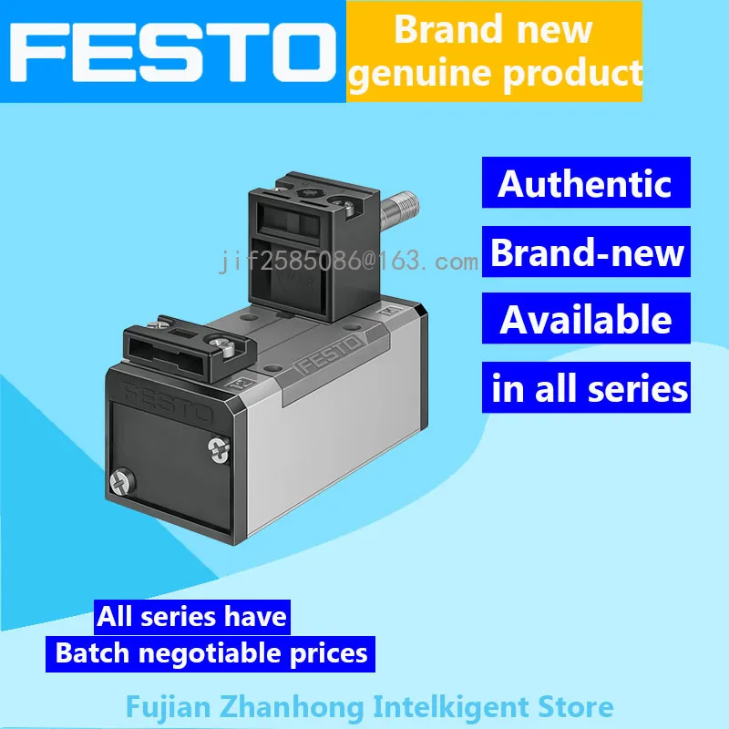 FESTO Genuine Original 151032 MFH-5/2-D-3-S-C, 151711 MFH-5/2-D-3-FR-C, Available in All Series, Price Negotiable