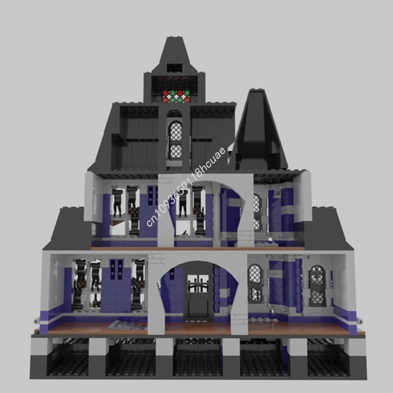 

1541pcs MOC The Haunted Victorian Halloween Building Blocks Christmas Children Toys Unique DIY Gift Idea for Adult Hobby Gift
