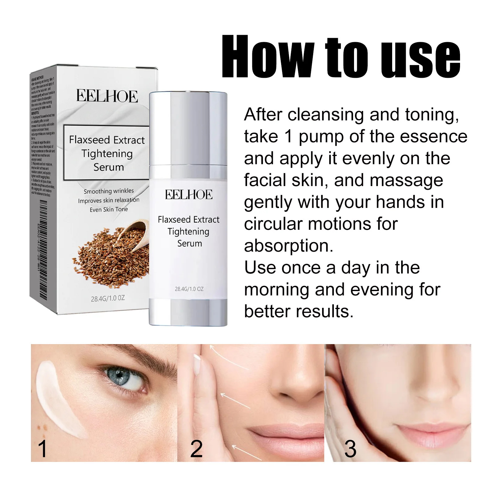 EELHOE Anti-Aging Face Serum Wrinkle Remover Dark Spots Brighten Moisturizer Firming Skin Barrier Repair Facial Lotion Emulsions