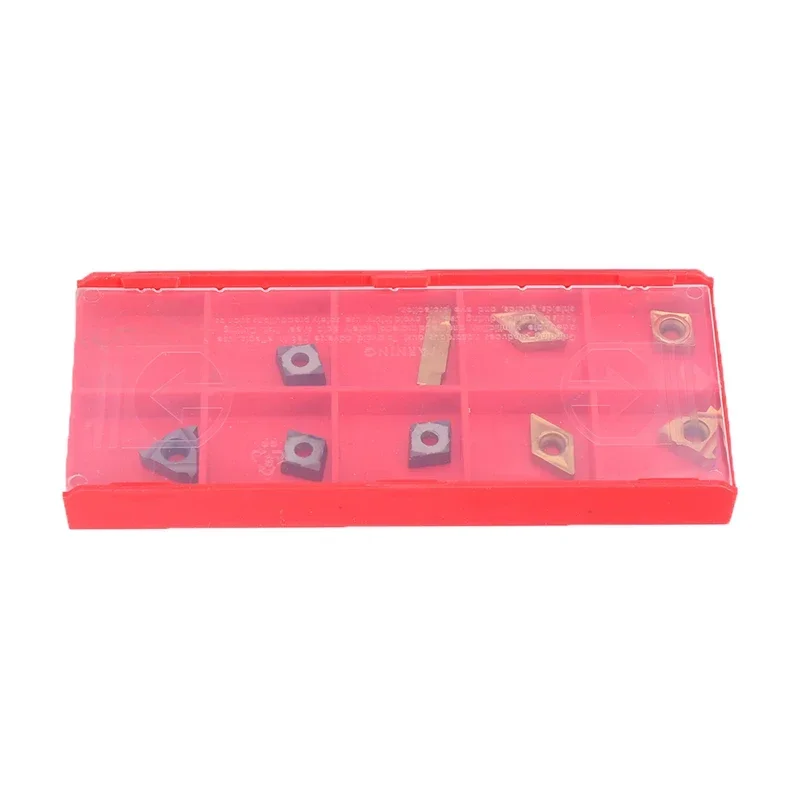 9pcs 10mm Shank Lathe Boring Bar Turning Tool Holder Set With Carbide Inserts Lathe Metal Cutter Wood CNC Machine Tools