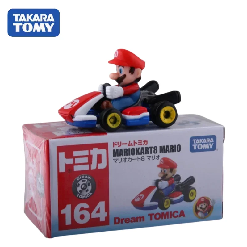 

TAKARA TOMY TOMICA New Jurassic Park Super Mary Mario Back to the Future Time car,Kids Room Decor Xmas Gift Toys for Baby Boys