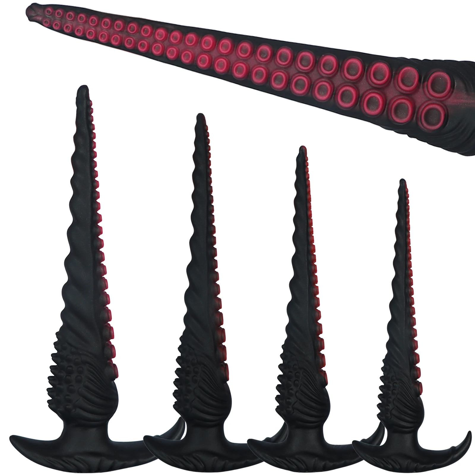 Huge Long Tentacle Anal Plug Dilator Prostate Massager Monster Big Long Butt Plug Training Expansion Adult Sex Toy for Women Gay