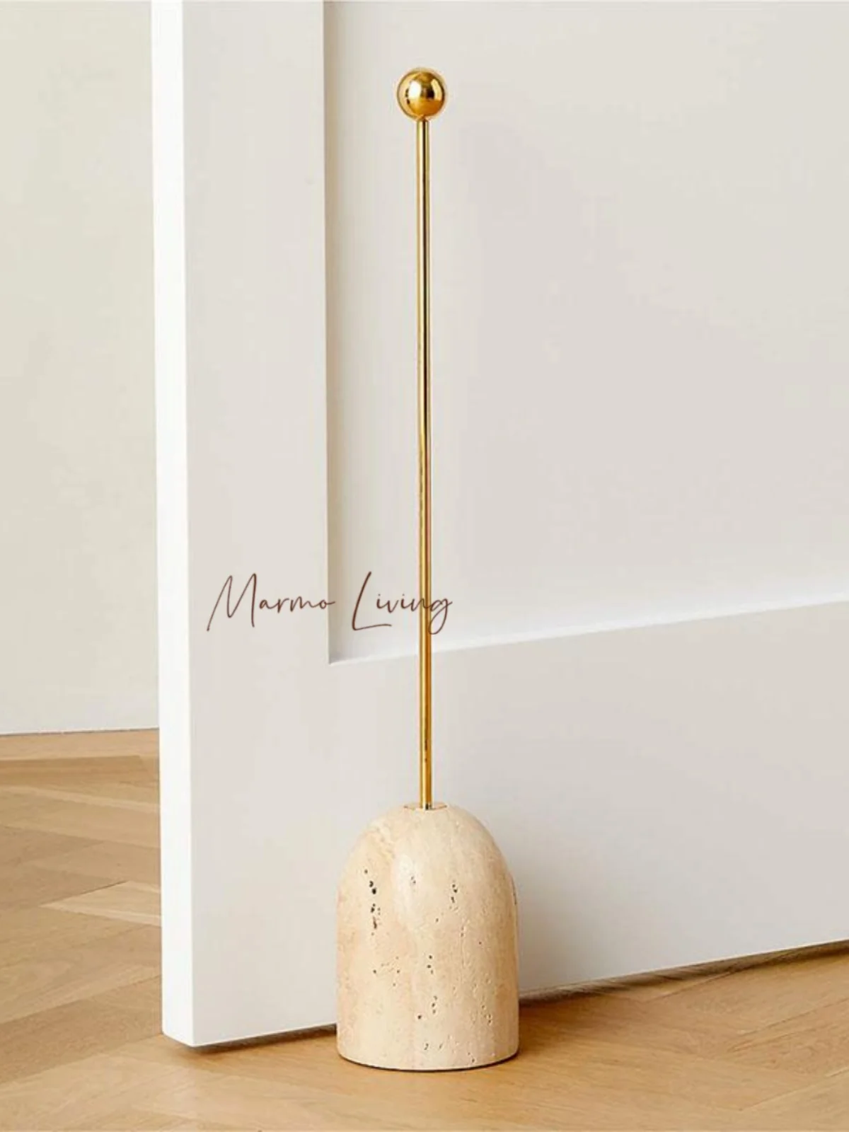Natural Stone Door Stopper Vintage Anti Collision Windproof Safety Door Wedge