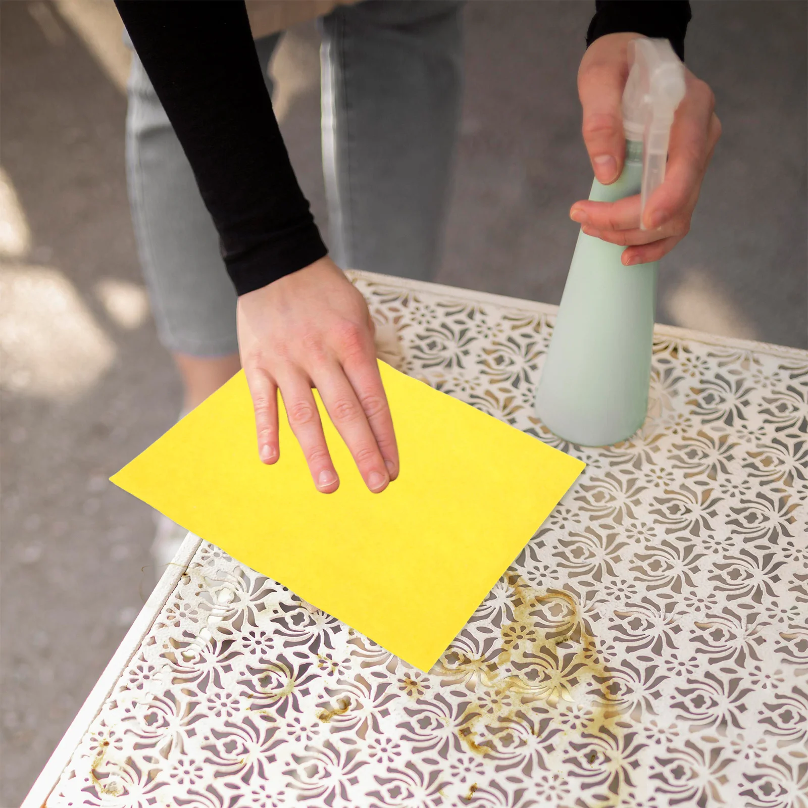 

10 Pcs Non-stick Oil Cute Dish Towels Cleaning Rags Absorbent Kitchen Bathroom Cloth Wash Scrubber