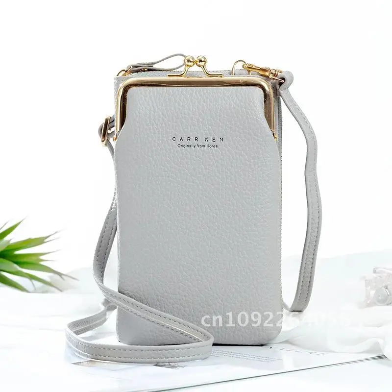 Leather Crossbody Bag For Women Fashion Small Mini Matte Handbag Shoulder Bag Ladies Messenger Leather bag Clutch Phone Purse