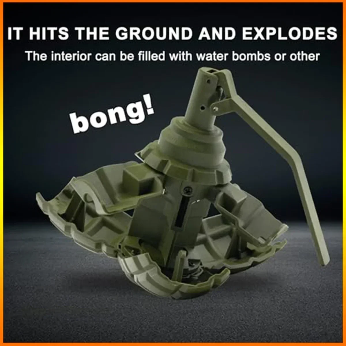 2 قطعة F1 قنبلات يدوية Airsoft الألوان اللعب لعبة مجسمة الربيع بالطاقة تأثير قنبلة يدوية نموذج للبالغين الرياضة في الهواء الطلق لعب الأدوار