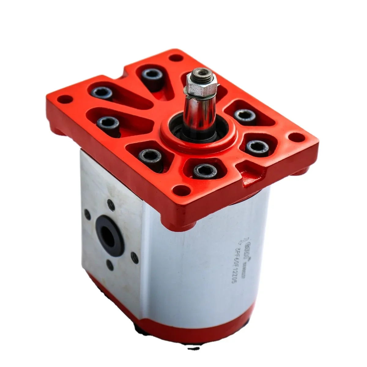 

Hydraulic Double Rotary Gear Pump Tandem Pump With Oval Mounting Rectangle Spline For Construction Machine