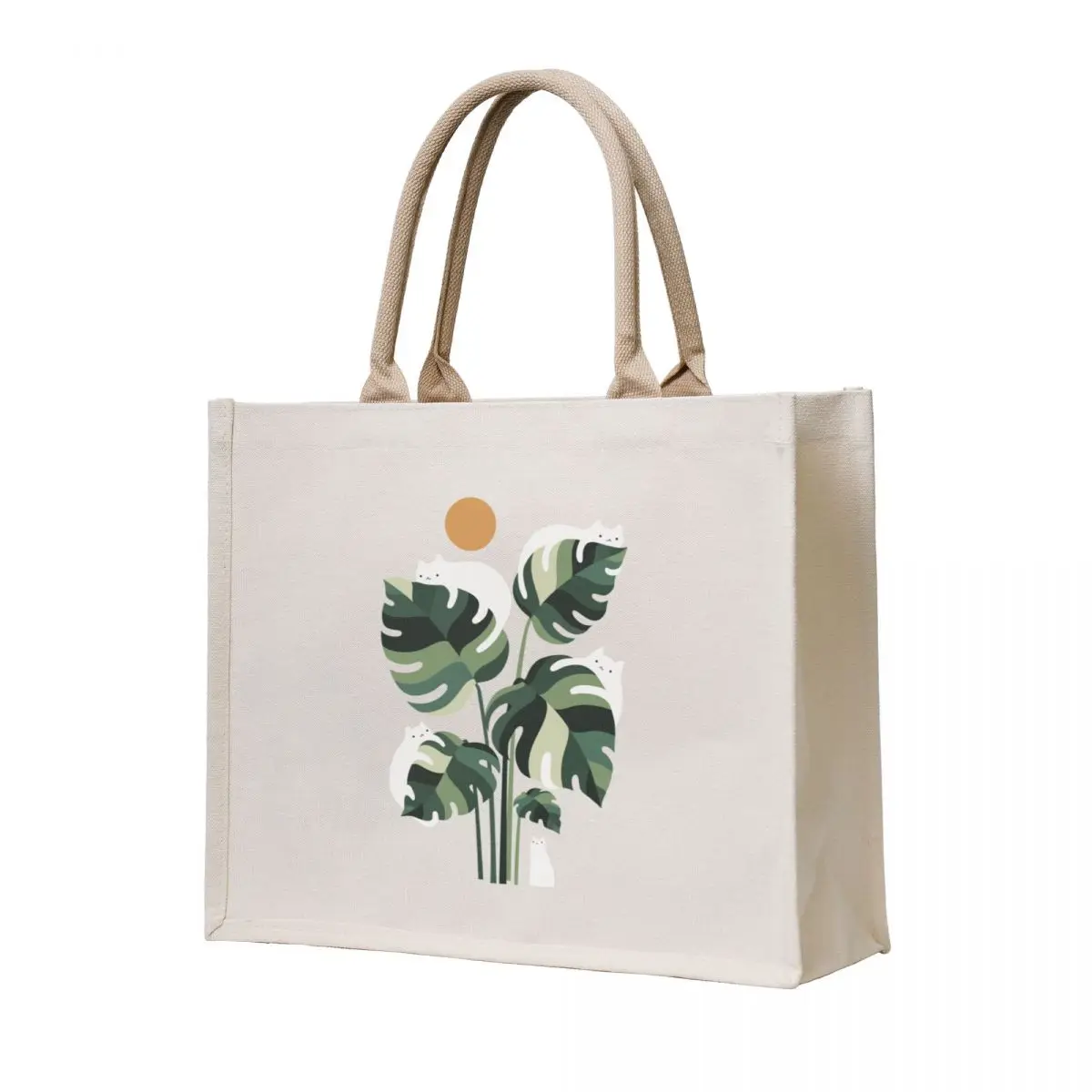 

Cat and Plant 11 Tote Bag Women's bags female bag eco bag folding shopping cart bags