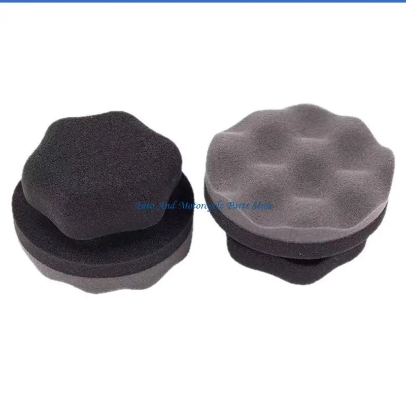 P9FD Soft Sponge Car Wax Polisher Wheel Pad With Adhesive Back For Easy Installation