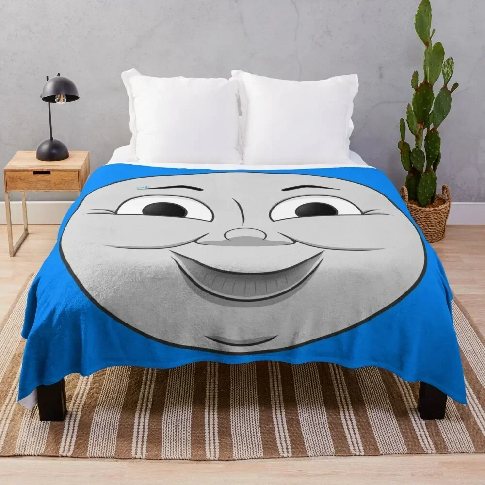 

Edward (happy face) Throw Blanket Winter beds for babies Blankets