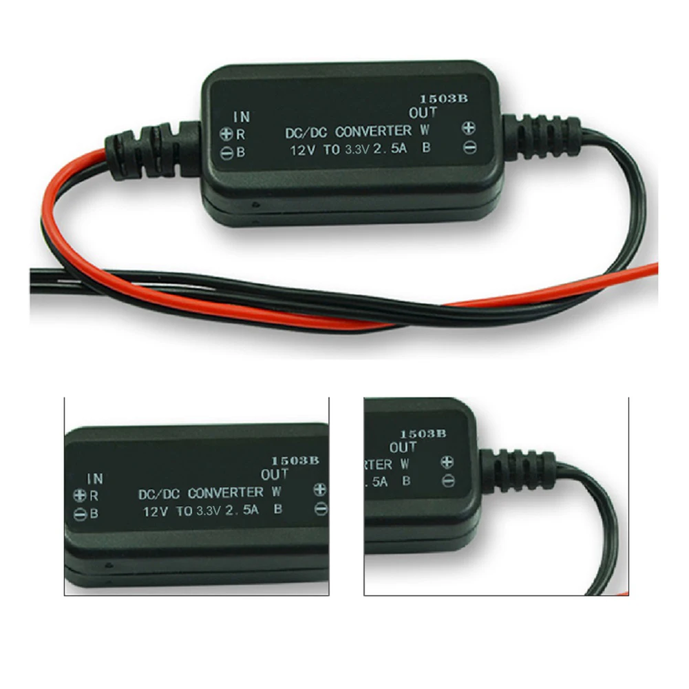 

DC Voltage Reducer Converter 12V To 3.3V 2.5A DC-DC StepDown Power Supply Module Regulator Power Converter Electrical Equipment