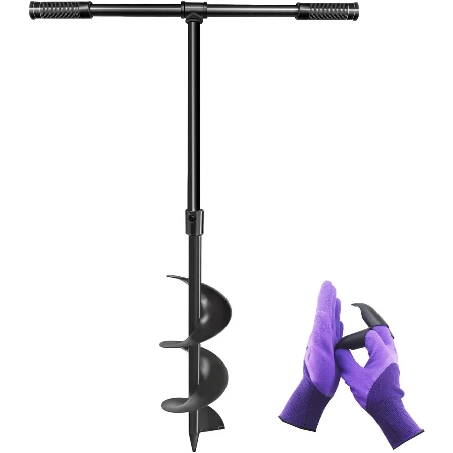 

Ручное сверло для копания садовых отверстий, ручная дрель, шнек, копач для посадки, спиральная дрель, горшок для колбы, цветов, дерева S