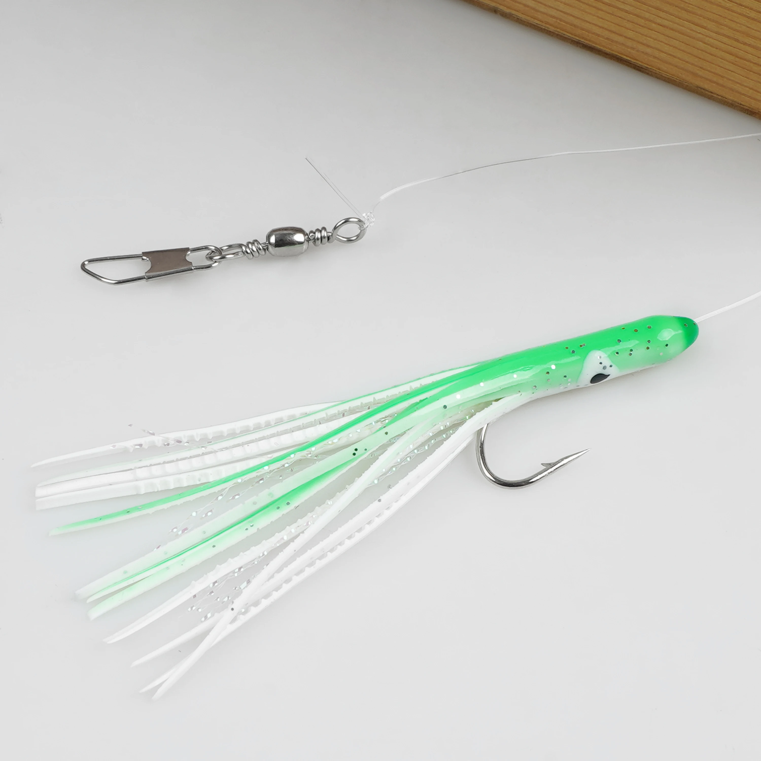 6 Packs Fishing Rigs Saltwater Bait Lures Surf Fishing Rigs Fishing Bait Rigs Octopus Lure Saltwater Fishing Rigs