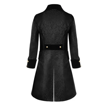 Trench Double Breasted Buttons Solid Men Coats Turn Down Collar Pockets Spliced Slim Fit 2025 Slight Strech Autumn Casual 3