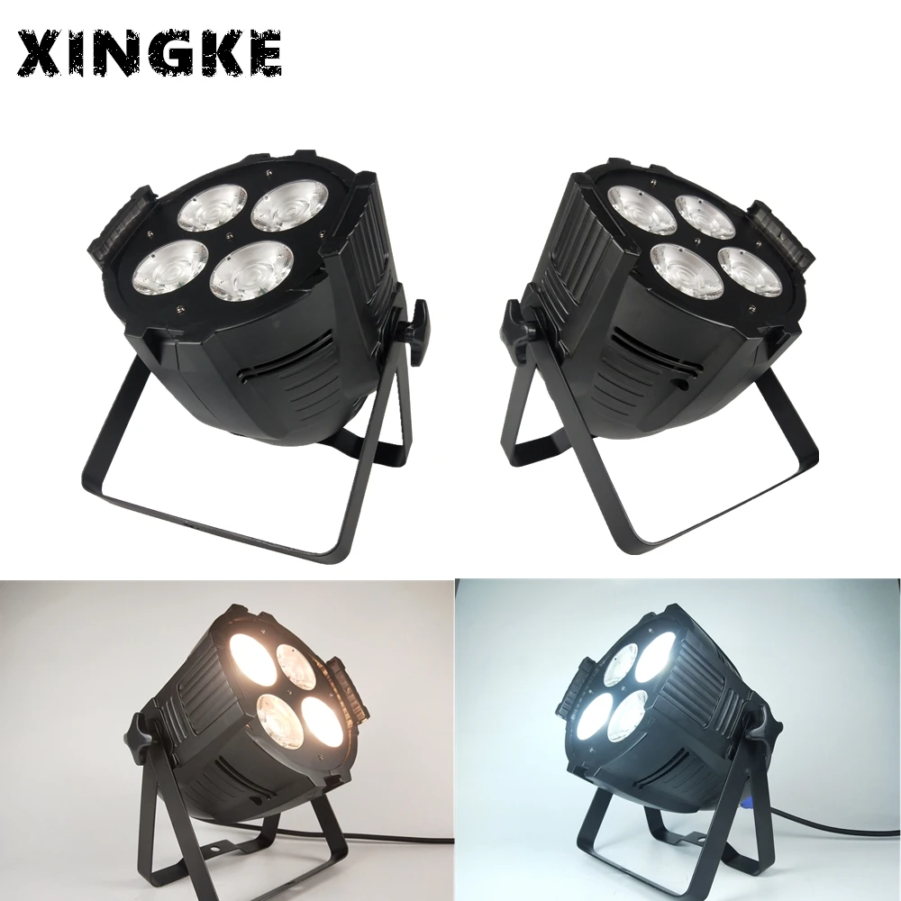 

6Pcs/Lot 4 Eyes 4X50W Cob Blinder 2In1 Profile Spotlight 200W Led Cob Par Light