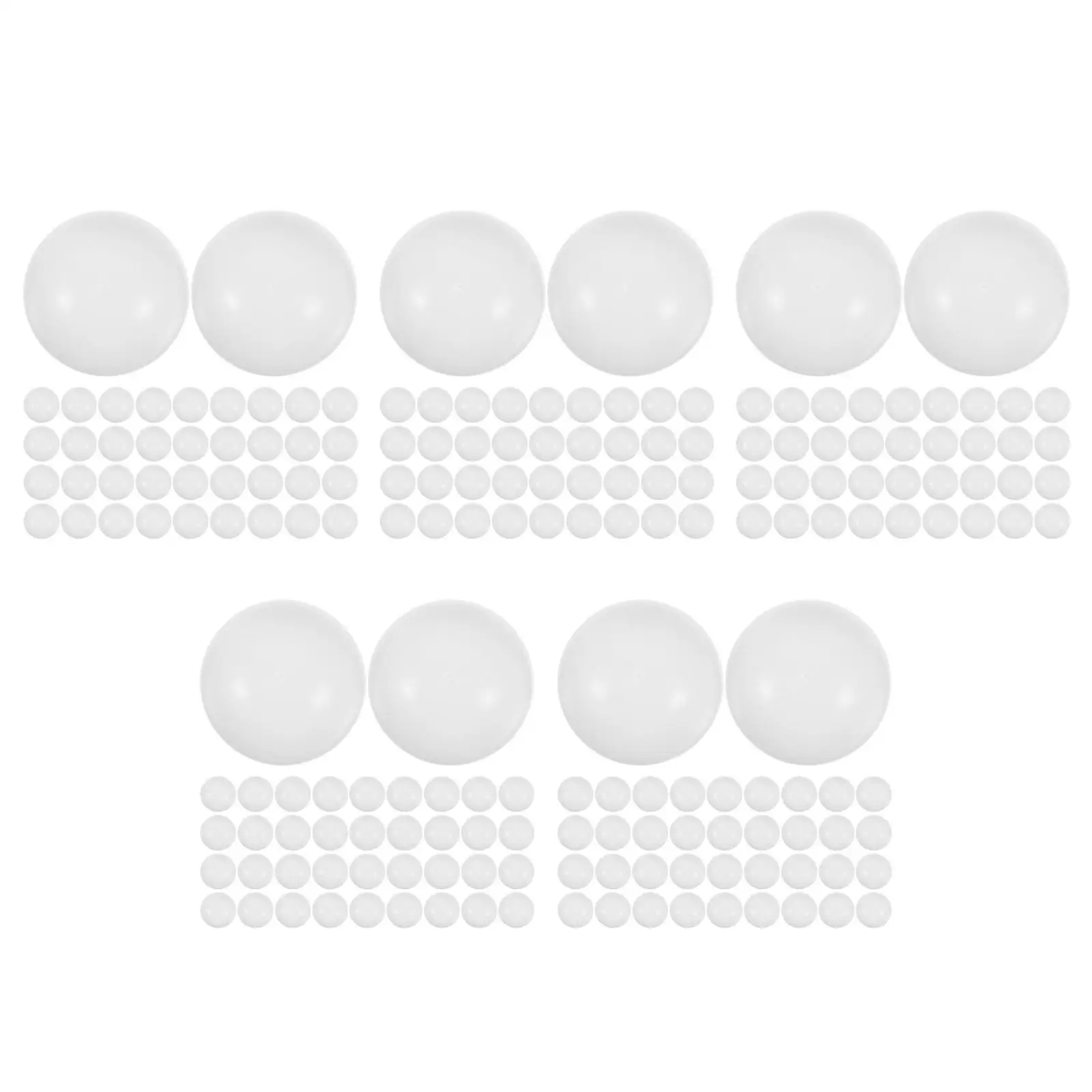 

5pcs 5 PCS Party Game Ball Outdoor Table Tennis Balls for Use Decoration Adults Training Glow The Dark