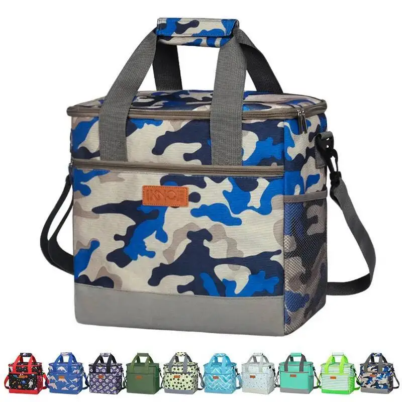 سعة كبيرة مانعة للتسرب معزول حقيبة الغداء 2025 مكتب المدرسة نزهة الجليد حقيبة يد نوعية ممتازة الحرارية الغذاء الناقل #3