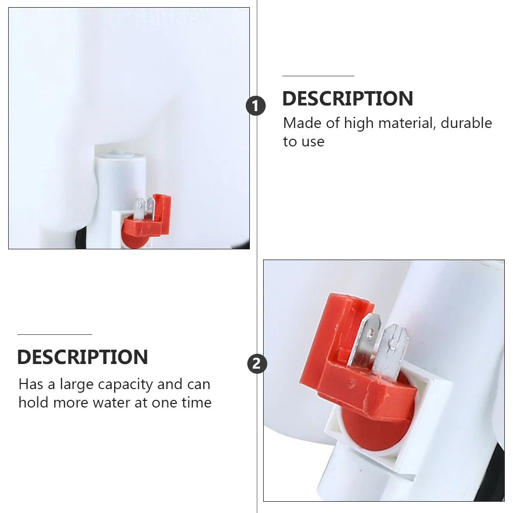 Washer Suite Watering Can Machine System with Pump 175X125X9CM Plastic Fluid Reservoir Tank Bottle Kit