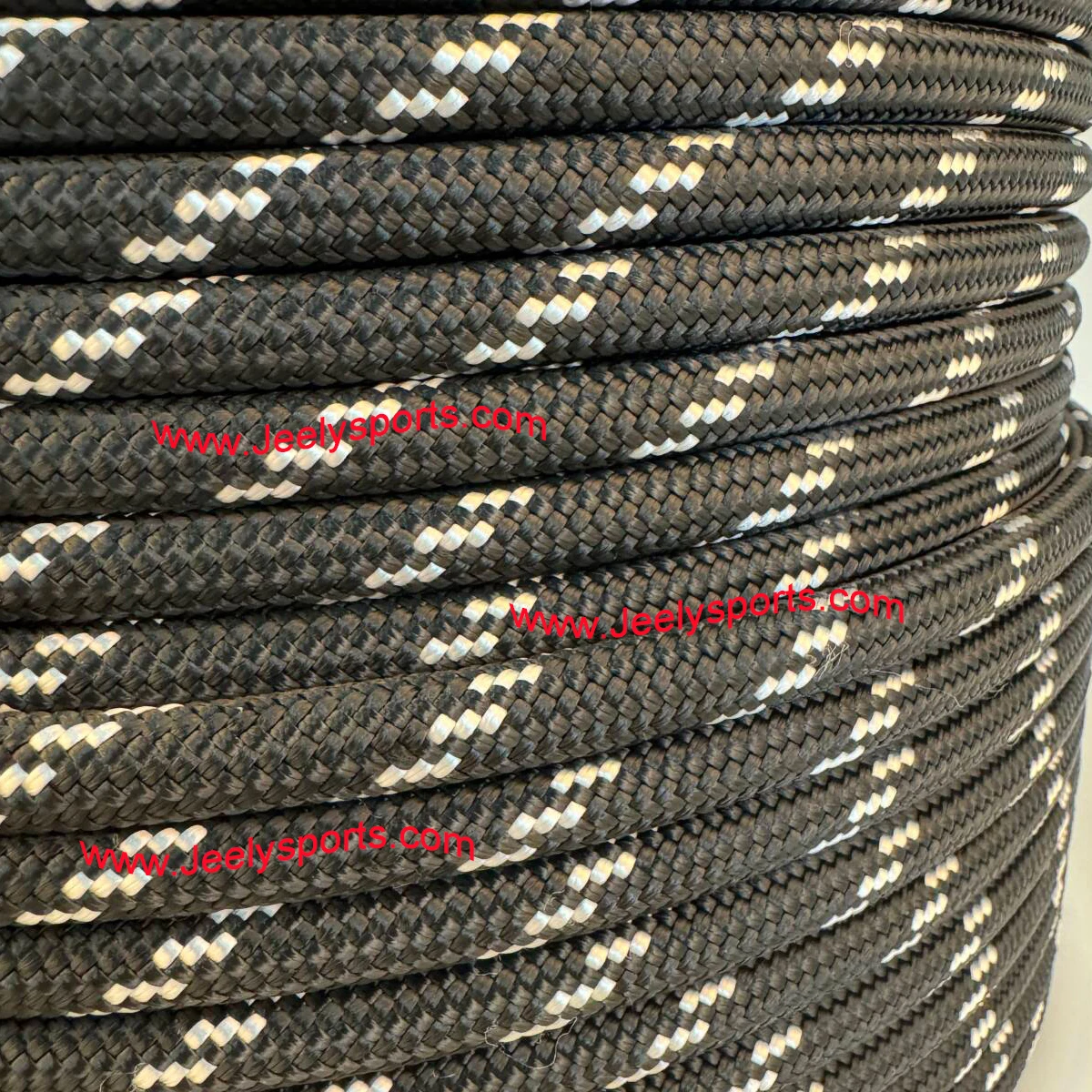 10mm 100m Marine Vessel Boat Yacht Sailboat Rope UHMWPE Core with Polyester Jacket Double Braid Rigging Halyard Line