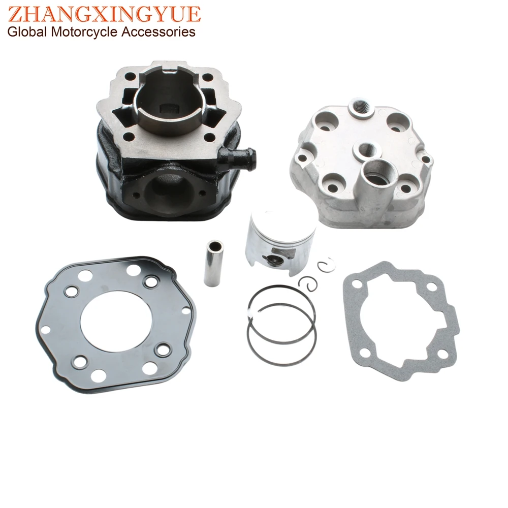 70cc Big Bore Cylinder Kit & Head For Derbi 50 Senda X-Race X-Trem Enduro SM EBS050 50cc Euro 2 2T