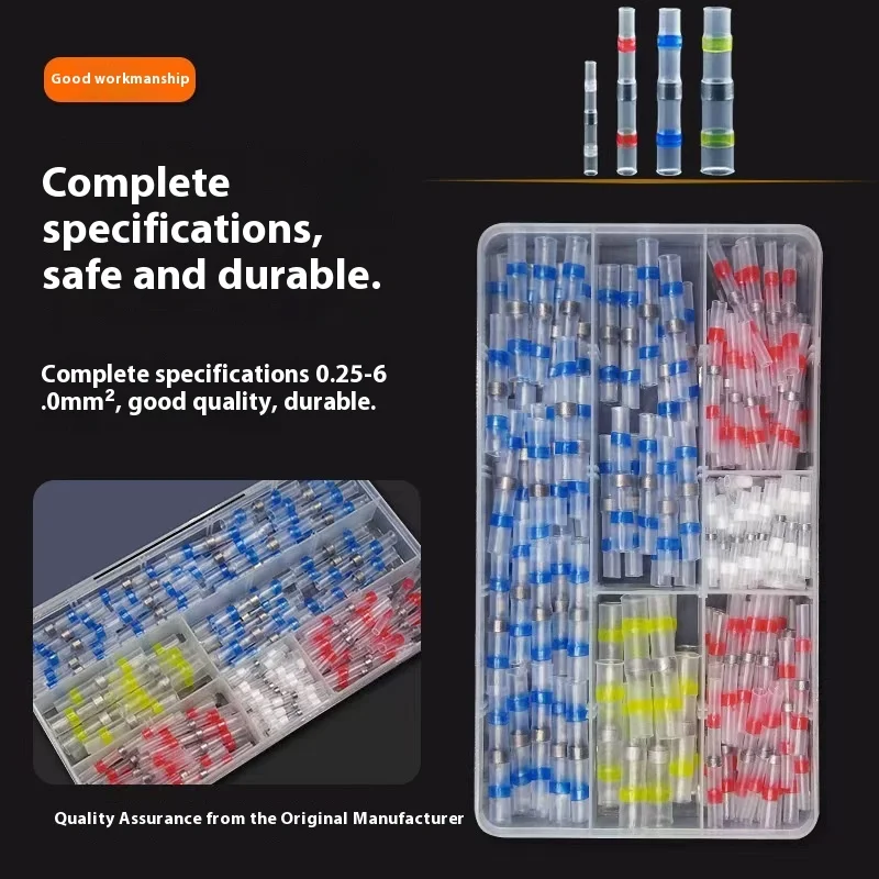 مقاوم للماء لحام حلقة SST سلك موصل الحرارة يتقلص أنبوب نوع مختومة سلك سريع لصق #2