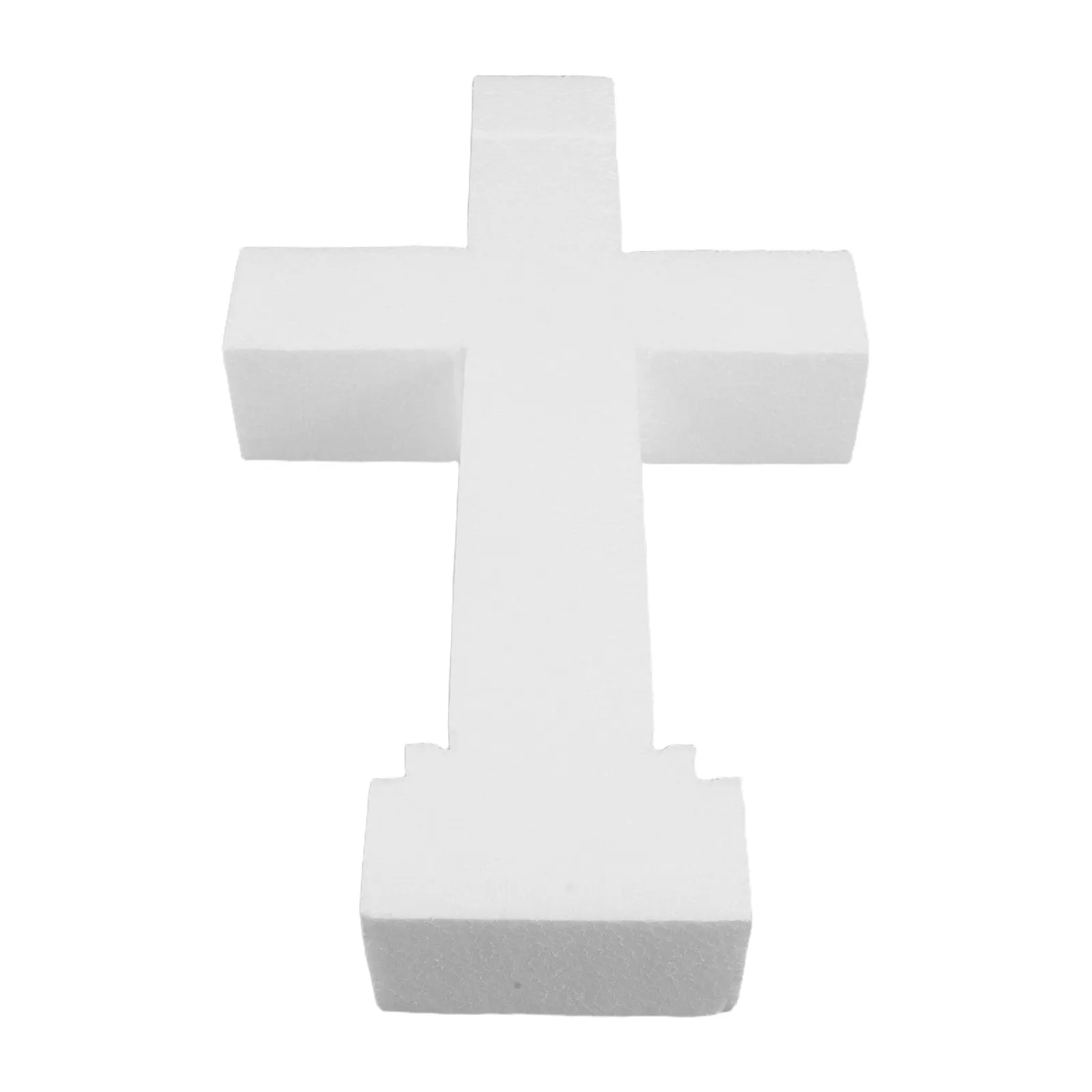 Foam Cross Blank Unfinished 17 Point 3 by 11 Point 8 Inch DIY First Communion Church Decoration
