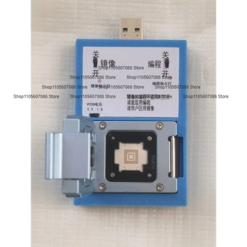 EMMC Programmer, Read and Write Boot Partition, High-speed Mirror Programming Integrated Board, Check Chip Life