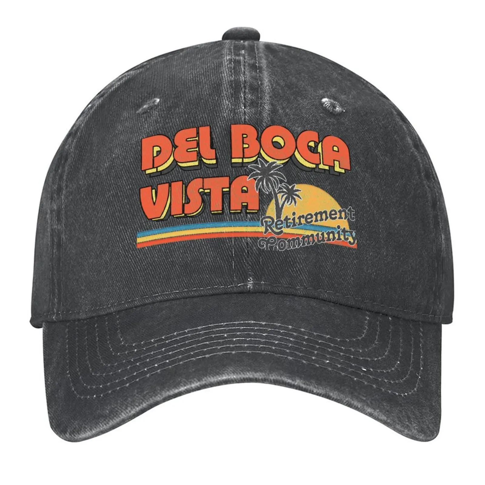 

Del Boca Vista/Faded Style 90s Design Baseball Cap Unique hats Anime Hat Golf designer cap Caps Women Men's