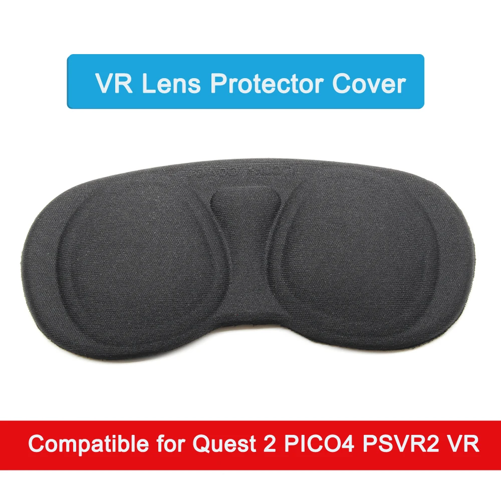 VR-Objektivschutzhülle für Meta Quest 3, Zubehör, staubdicht, kratzfest, VR-Objektivdeckel für Quest 2, PICO4, PSVR2, VR-Headset