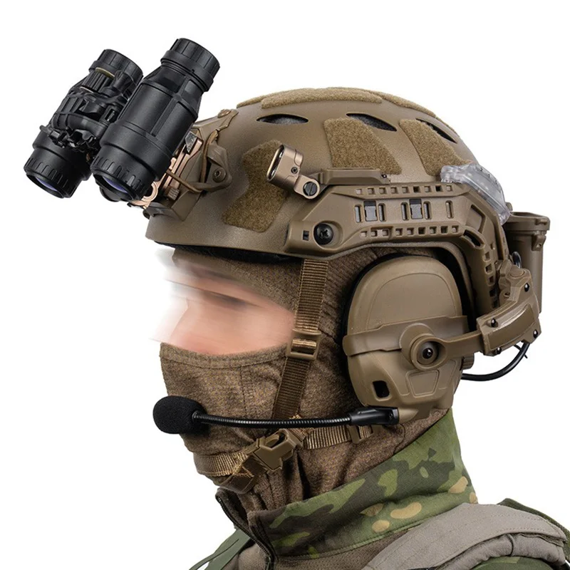 Binocular NVG Model Side Flipping Nylon Dummy Night Vison Goggle Simulation Dummy Props DTNVS Style