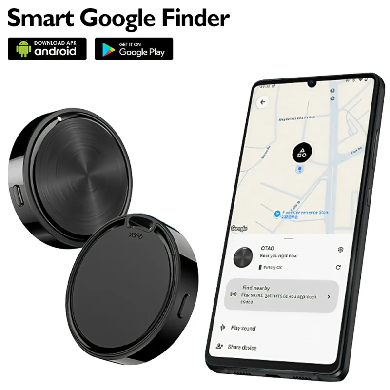 

GPS-трекер для Android, глобальный локатор предметов Google, устройство против потери, с приложением Google Find My Device для автомобилей, детей, кошельков