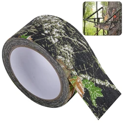 10M Camouflage Tape Stealth Elastic Tape Hunting Camouflage Tape Wrap Strong Adhesive Bandage for Outdoor Hunting Camping Gear
