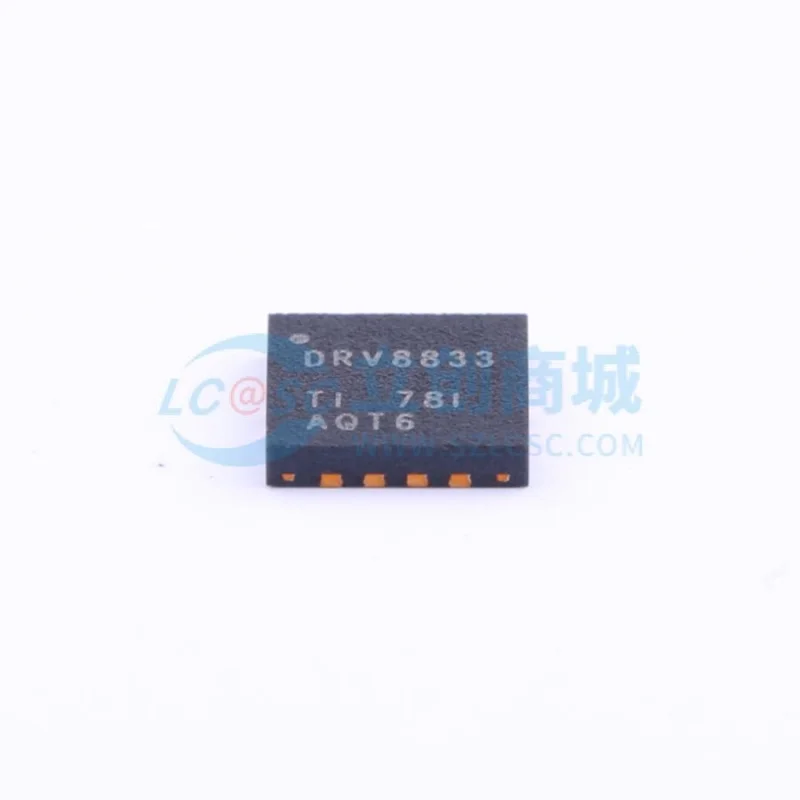 3PCS  DRV8833RTYR  QFN-16-EP(4x4)  Stepper motor driver chip