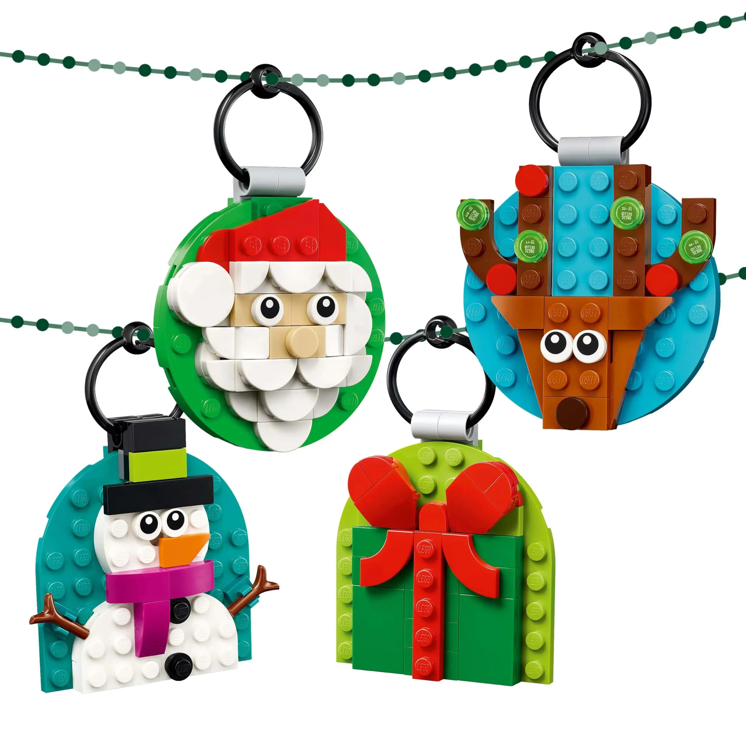 LEGO® Christmas Ornament Selection 40744 Birthday Christmas New Year Gift (153Pieces)