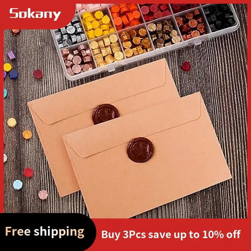 A59E-Wax Seal Kit 600Pcs Metal Wax Seal Beads DIY Craft To Make Wax Seals Fit For Wax Seal Stamps
