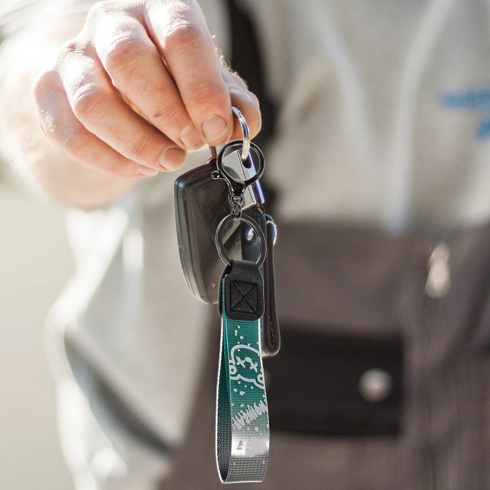 

Wrist Lanyard High Performance Multi-Purpose Keyring Strap Hanging Pendant Convenient Wristlet Keychain Wrist Lanyard