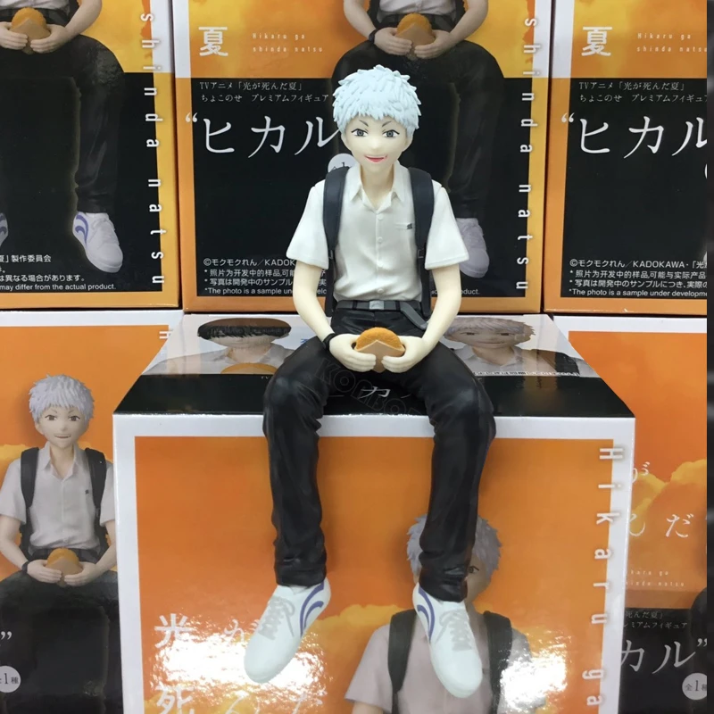 Tee Sumer Hikaru Died Tsujinaka Yoshiki Anime Figur Hikaru Ga Shinda Natsu Indou Hikaru Acchion Figur Modell Puppe Spielzeug Geschenk 14cm